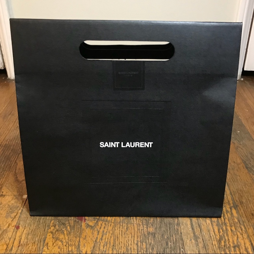 Yves Saint Laurent shopping bag